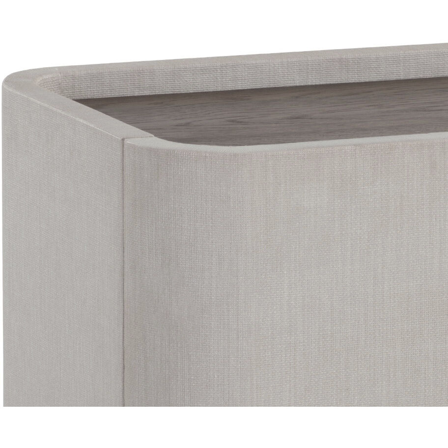 Jamille 26 X 22 inch Cream Night Stand, Small